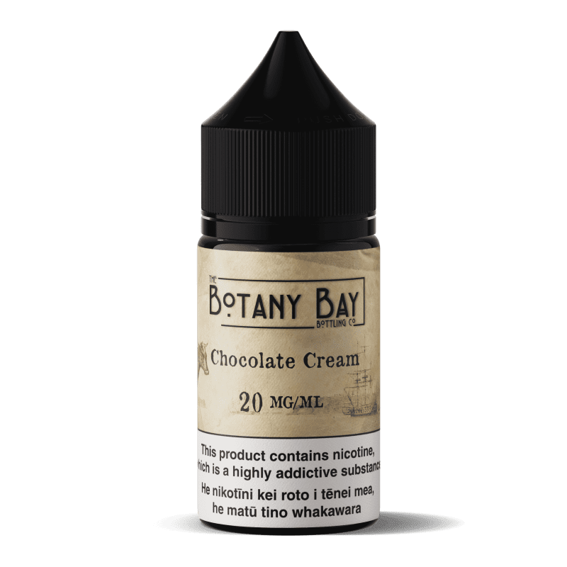 botany bay bottling co salts chocolate cream ejuice botany bay bottling co 899772