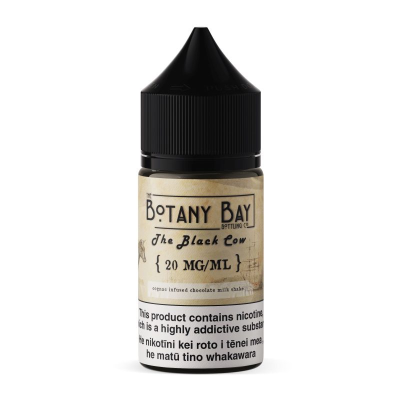 botany bay bottling co salts the black cow ejuice botany bay bottling co 421909