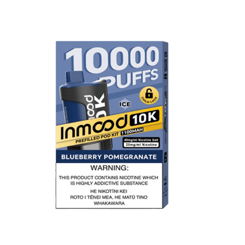 inmood 10k prefilled pod kit blueberry pomegranate prefilled pod kit inmood 609280